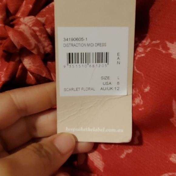 ⚡️⚡️FLASH SALE!!!KEEPSAKE The Label Distraction Midi Dress - Picture 9 of 10